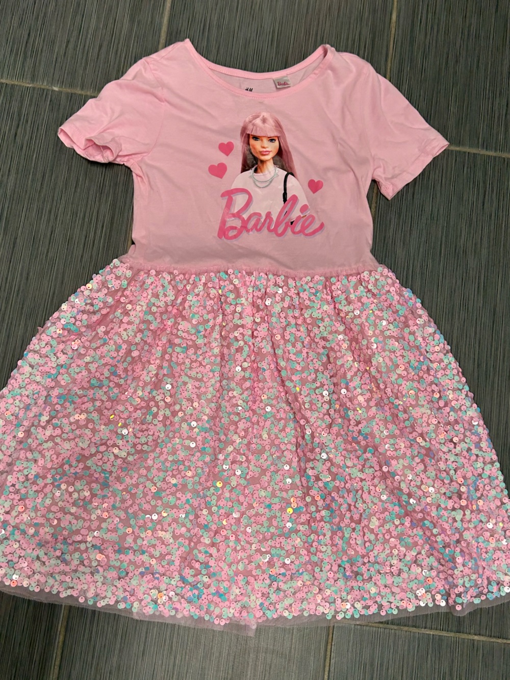 H&M Light Pink Girls' Cotton Tee